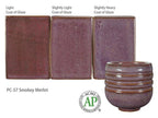 น้ำเคลือบ Amaco Potter's choice  สี PC-57 Smokey Merlot