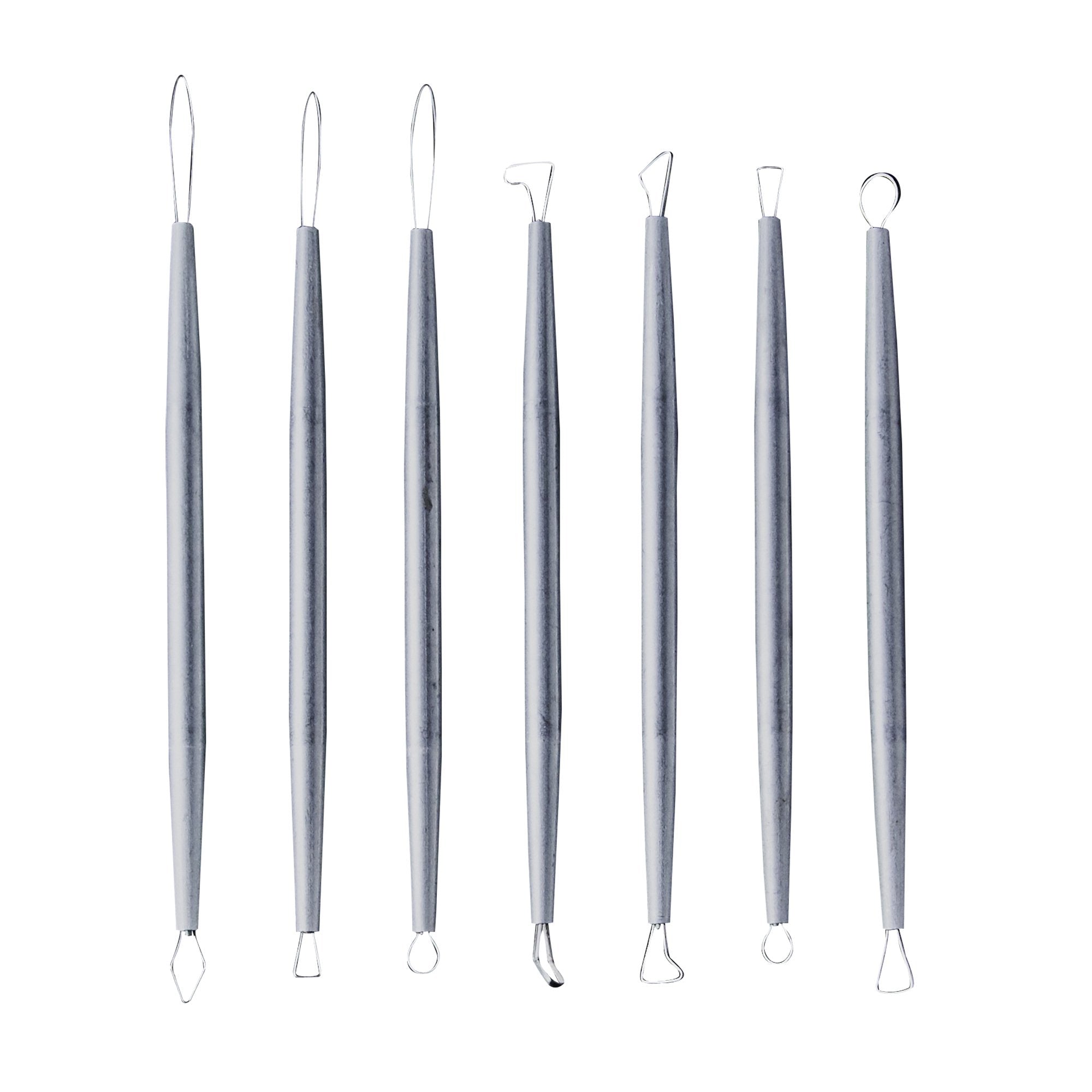 PLP-002 ชุดขูดขนาดเล็กอะลูมิเนียม 2 หัว (7 ชิ้น)
